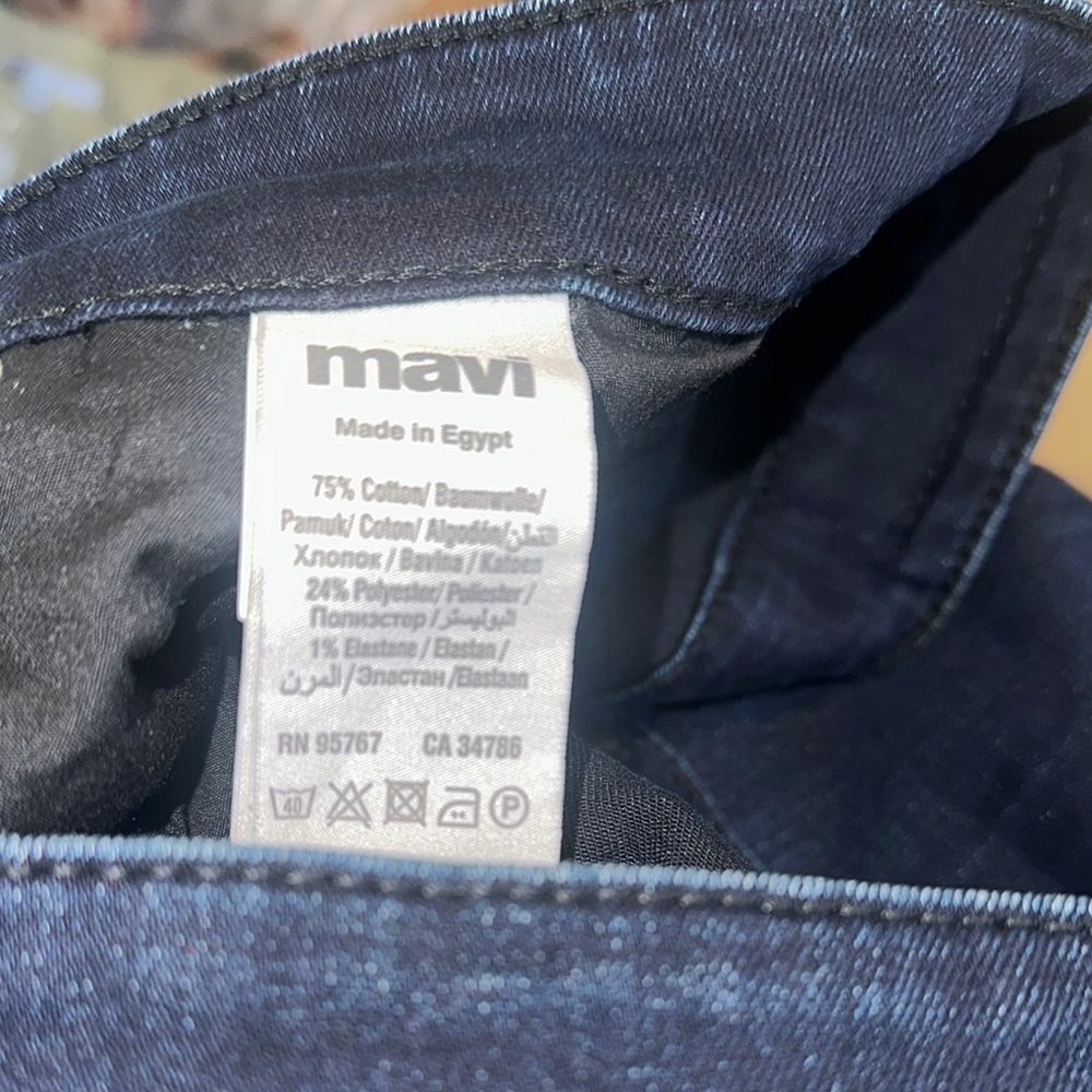 Mavi‎ Blue Straight Leg Jeans Timeless Design - Picture 7 of 7